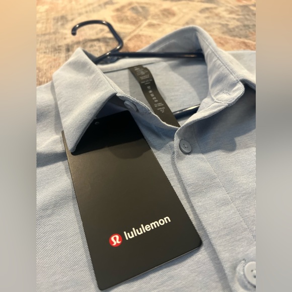 LULULEMON NWT SUPER COMFORTABLE! Men's Med Commission Lng Sleeve dress Shirt - Picture 8 of 10